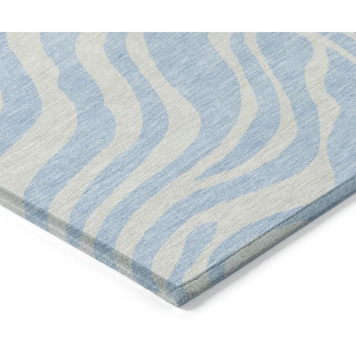 Addison Rugs Chantille Blue ACN1042 5ft. x 7ft.6in. Rect. Rug