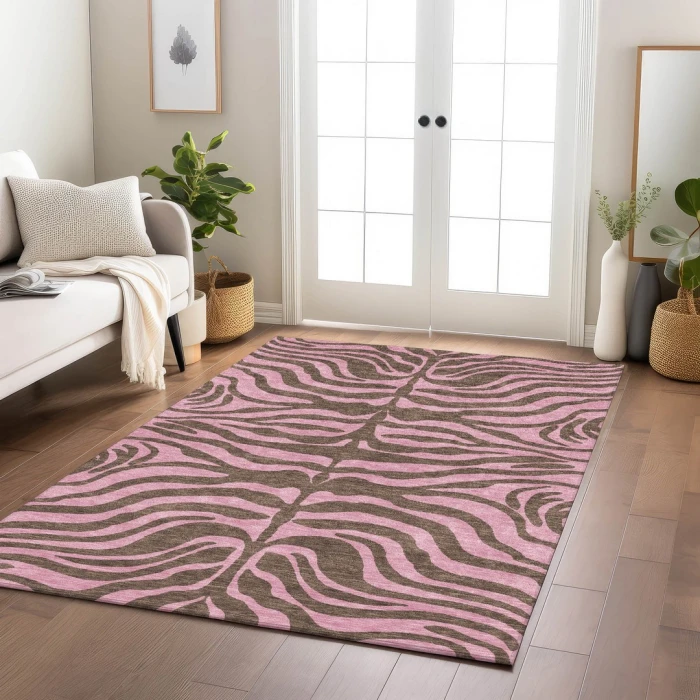 Addison Rugs Chantille Brown ACN1043 8ft. x 10ft. Rect. Rug