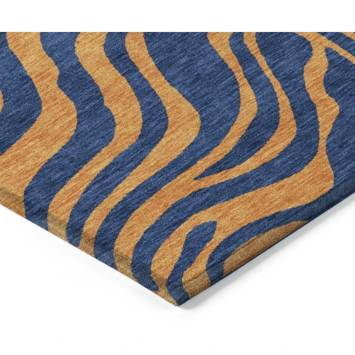 Addison Rugs Chantille Blue ACN1043 8ft. x 10ft. Rect. Rug