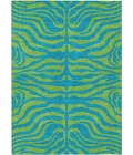 Addison Rugs Chantille Teal ACN1043 5ft. x 7ft.6in. Rect. Rug