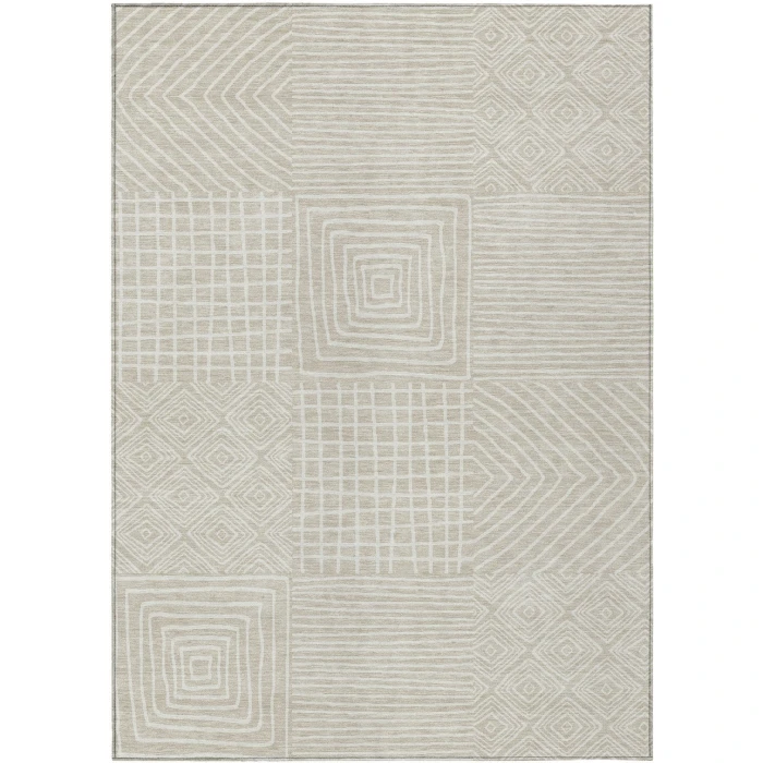 Addison Rugs Chantille Brown ACN1044 5ft. x 7ft.6in. Rect. Rug