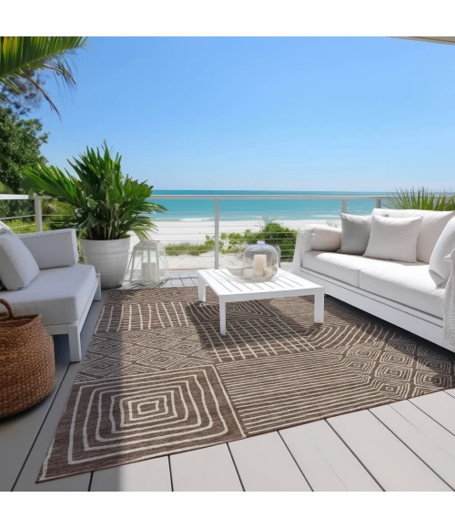 Addison Rugs Chantille Brown ACN1044 8ft. x 10ft. Rect. Rug