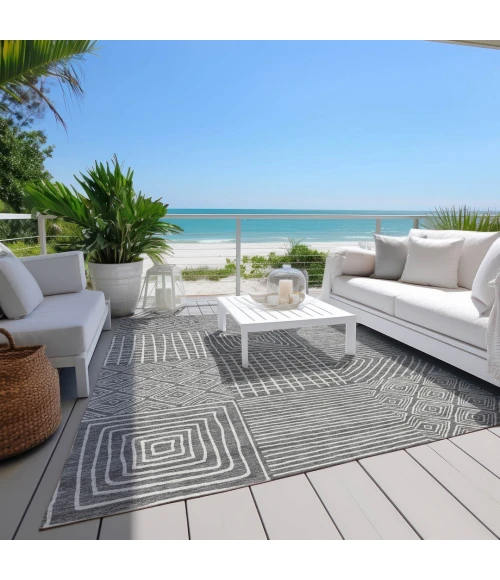 Addison Rugs Chantille Gray ACN1044 9ft. x 12ft. Rect. Rug