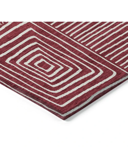 Addison Rugs Chantille Red ACN1044 9ft. x 12ft. Rect. Rug
