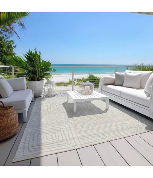 Addison Rugs Chantille Ivory ACN1044 8ft. x 10ft. Rect. Rug