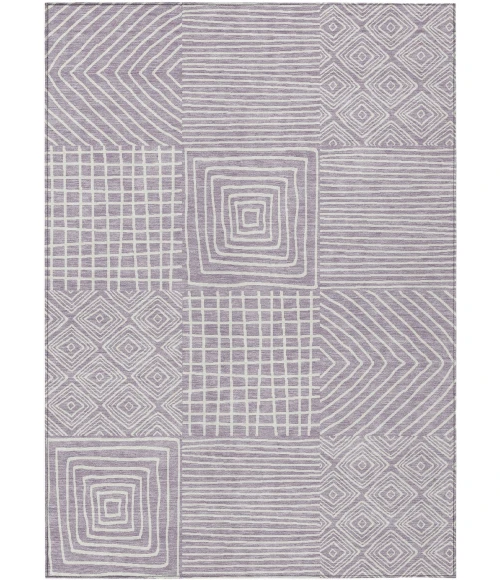 Addison Rugs Chantille Purple ACN1044 9ft. x 12ft. Rect. Rug