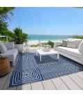 Addison Rugs Chantille Blue ACN1044 8ft. x 10ft. Rect. Rug