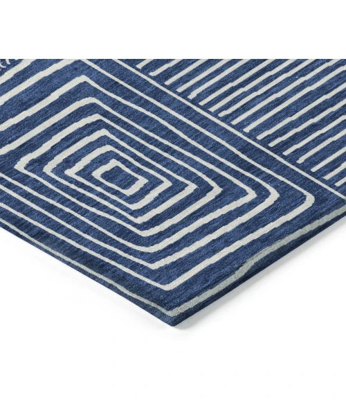 Addison Rugs Chantille Blue ACN1044 8ft. x 10ft. Rect. Rug