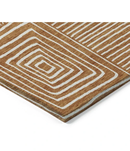 Addison Rugs Chantille Orange ACN1044 9ft. x 12ft. Rect. Rug