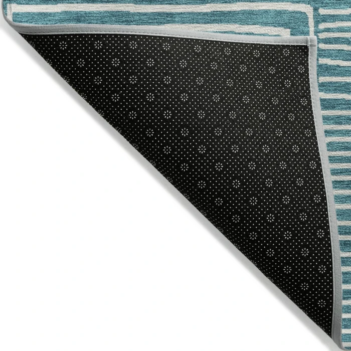 Addison Rugs Chantille Teal ACN1044 5ft. x 7ft.6in. Rect. Rug