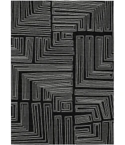 Addison Rugs Chantille Black ACN1045 5ft. x 7ft.6in. Rect. Rug