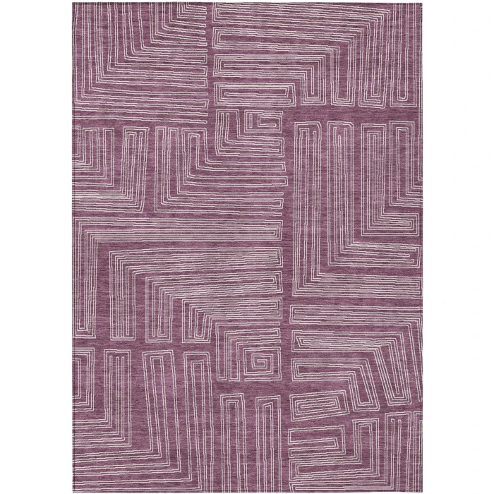 Addison Rugs Chantille Purple ACN1045 8ft. x 10ft. Rect. Rug
