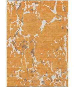 Addison Rugs Chantille Orange ACN1046 9ft. x 12ft. Rect. Rug