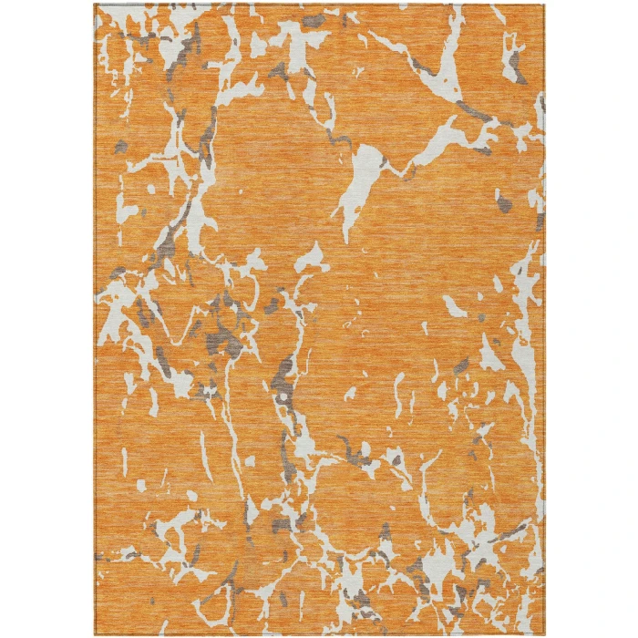 Addison Rugs Chantille Orange ACN1046 9ft. x 12ft. Rect. Rug