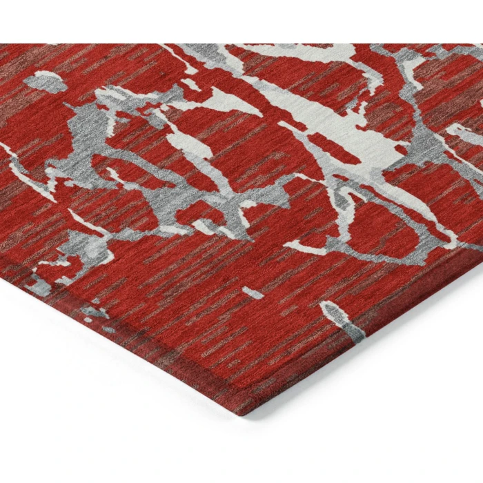 Addison Rugs Chantille Red ACN1046 9ft. x 12ft. Rect. Rug