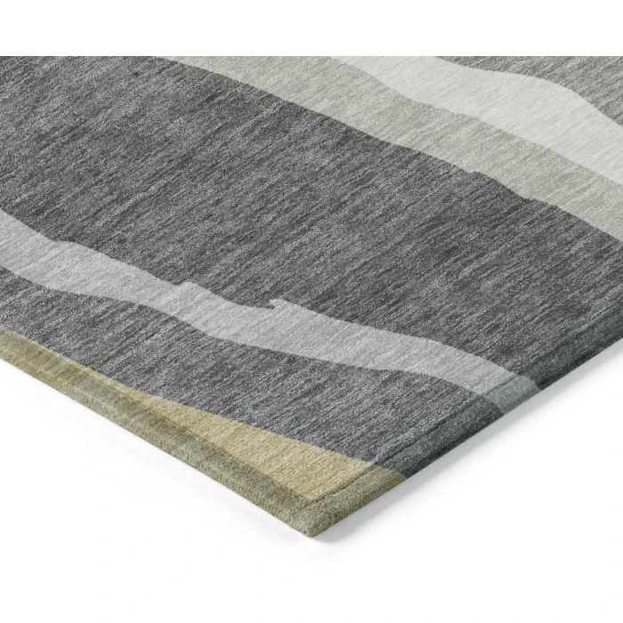 Addison Rugs Chantille Black ACN1047 5ft. x 7ft.6in. Rect. Rug