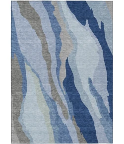 Addison Rugs Chantille Blue ACN1047 8ft. x 10ft. Rect. Rug