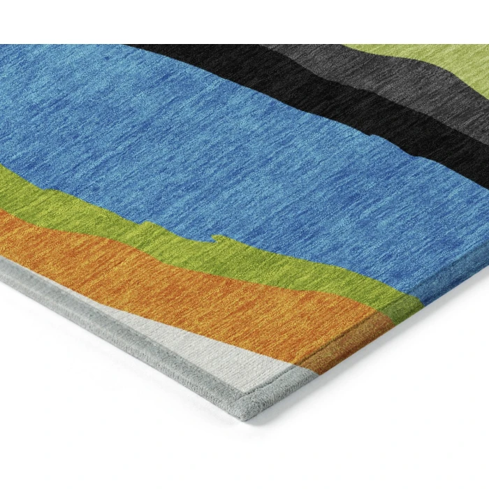 Addison Rugs Chantille Blue ACN1047 8ft. x 10ft. Rect. Rug