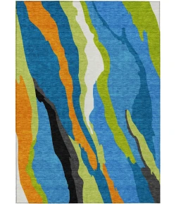 Addison Rugs Chantille Blue ACN1047 8ft. x 10ft. Rect. Rug