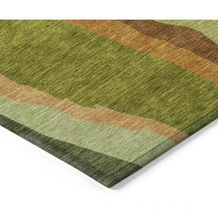 Addison Rugs Chantille Green ACN1047 5ft. x 7ft.6in. Rect. Rug
