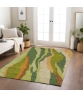Addison Rugs Chantille Green ACN1047 5ft. x 7ft.6in. Rect. Rug