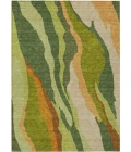 Addison Rugs Chantille Green ACN1047 5ft. x 7ft.6in. Rect. Rug