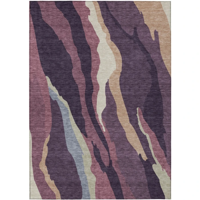 Addison Rugs Chantille Purple ACN1047 8ft. x 10ft. Rect. Rug