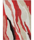 Addison Rugs Chantille Red ACN1047 5ft. x 7ft.6in. Rect. Rug
