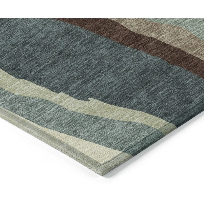 Addison Rugs Chantille Green ACN1047 5ft. x 7ft.6in. Rect. Rug