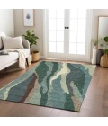 Addison Rugs Chantille Green ACN1047 5ft. x 7ft.6in. Rect. Rug