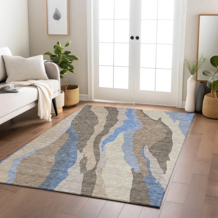 Addison Rugs Chantille Brown ACN1047 5ft. x 7ft.6in. Rect. Rug