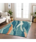 Addison Rugs Chantille Teal ACN1047 8ft. x 10ft. Rect. Rug