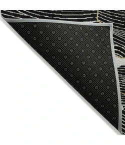 Addison Rugs Chantille Black ACN1048 5ft. x 7ft.6in. Rect. Rug
