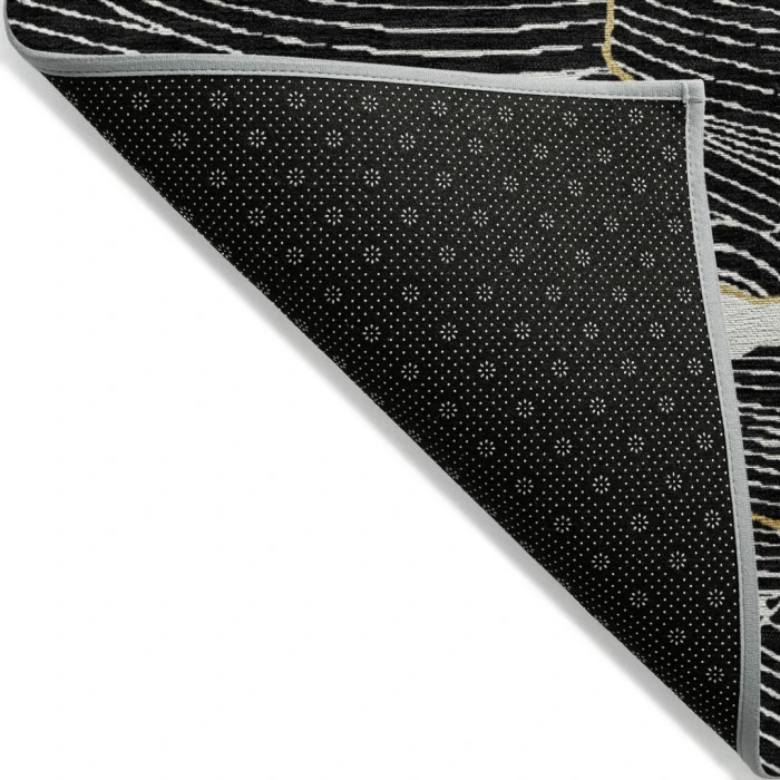 Addison Rugs Chantille Black ACN1048 8ft. x 10ft. Rect. Rug