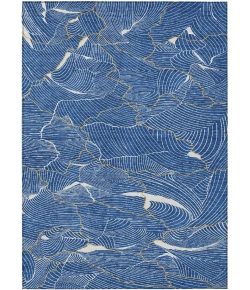 Addison Rugs Chantille Blue ACN1048 9ft. x 12ft. Rect. Rug