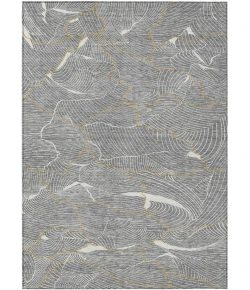 Addison Rugs Chantille Gray ACN1048 5ft. x 7ft.6in. Rect. Rug