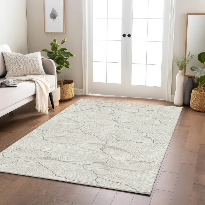 Addison Rugs Chantille Ivory ACN1048 8ft. x 10ft. Rect. Rug