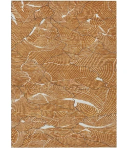 Addison Rugs Chantille Orange ACN1048 8ft. x 10ft. Rect. Rug