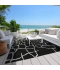 Addison Rugs Chantille Black ACN1049 9ft. x 12ft. Rect. Rug
