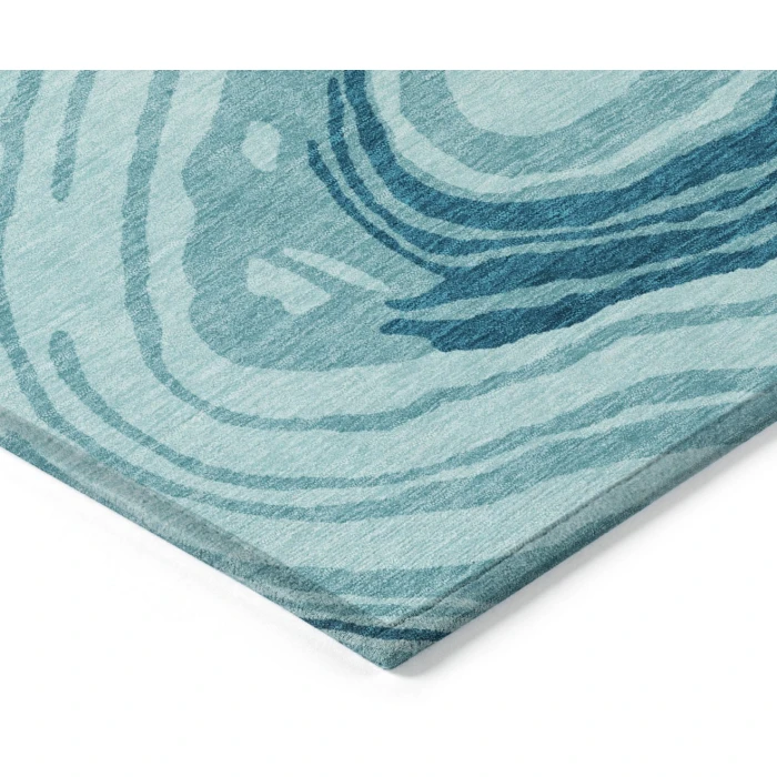Addison Rugs Chantille Teal ACN1051 8ft. x 10ft. Rect. Rug