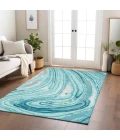 Addison Rugs Chantille Teal ACN1051 8ft. x 10ft. Rect. Rug