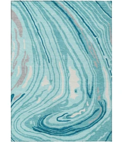 Addison Rugs Chantille Teal ACN1051 5ft. x 7ft.6in. Rect. Rug