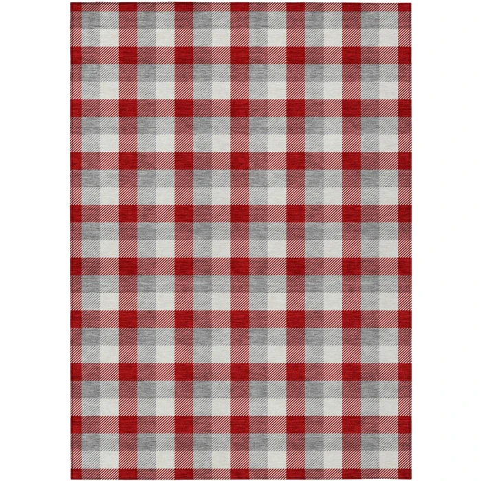 Addison Rugs Chantille Red ACN1053 9ft. x 12ft. Rect. Rug