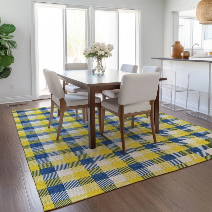 Addison Rugs Chantille Gold ACN1053 8ft. x 10ft. Rect. Rug