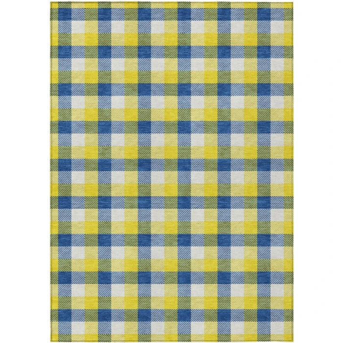 Addison Rugs Chantille Gold ACN1053 8ft. x 10ft. Rect. Rug