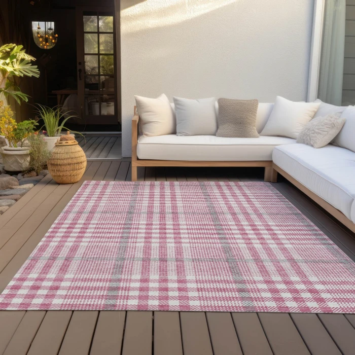 Addison Rugs Chantille Pink ACN1054 5ft. x 7ft.6in. Rect. Rug