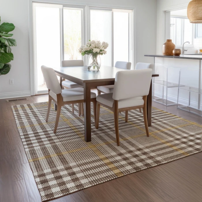 Addison Rugs Chantille Brown ACN1054 5ft. x 7ft.6in. Rect. Rug