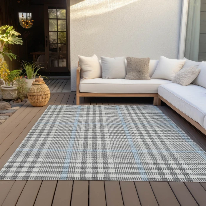 Addison Rugs Chantille Gray ACN1054 8ft. x 10ft. Rect. Rug