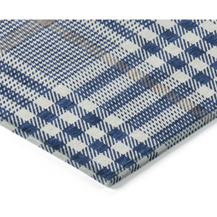 Addison Rugs Chantille Blue ACN1054 5ft. x 7ft.6in. Rect. Rug