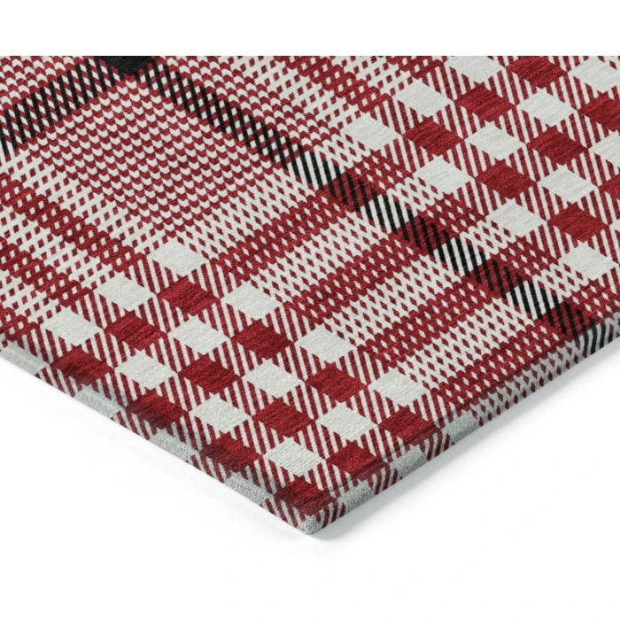 Addison Rugs Chantille Red ACN1054 8ft. x 10ft. Rect. Rug